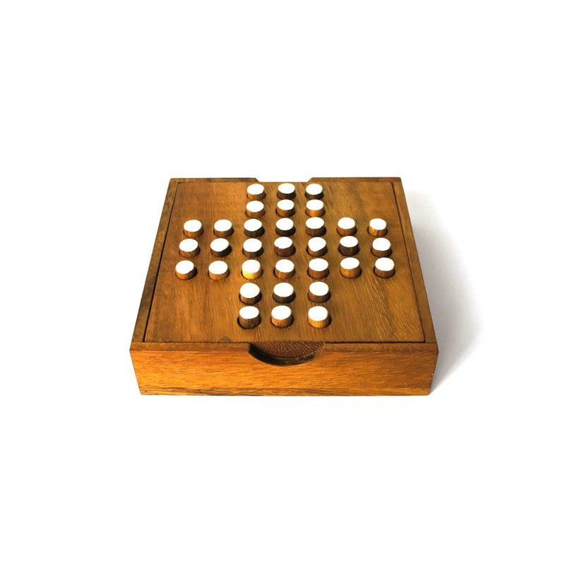 Jeu Le Solitaire en bois