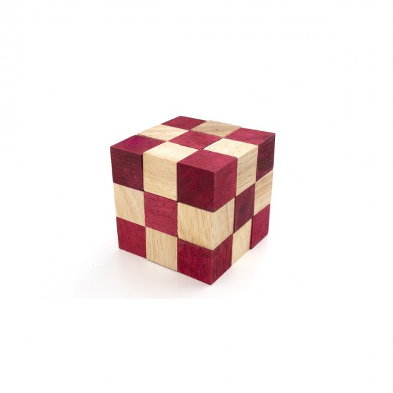 Cube serpent S rouge