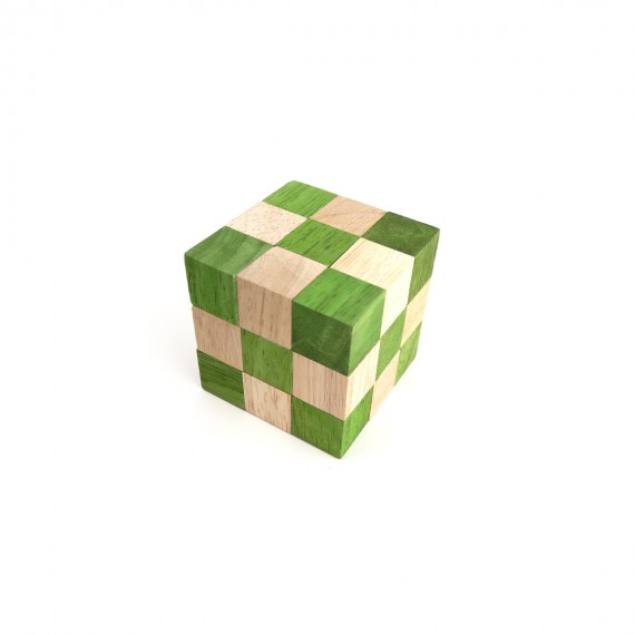 Cube serpent S vert