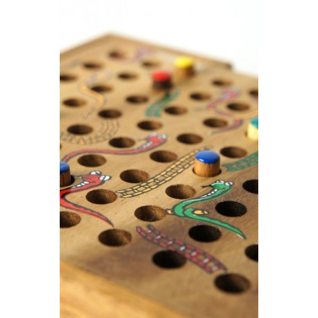 Jeu de Société Serpents et Échelles,Jeu De Voyage Pliable Léger Et Portable | Jouet Portable pour et Adultes Adapté aux Voyages Fêtes Réunions Familiales et Activités de Plein Air