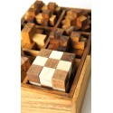 Coffret 6 jeux en Bois