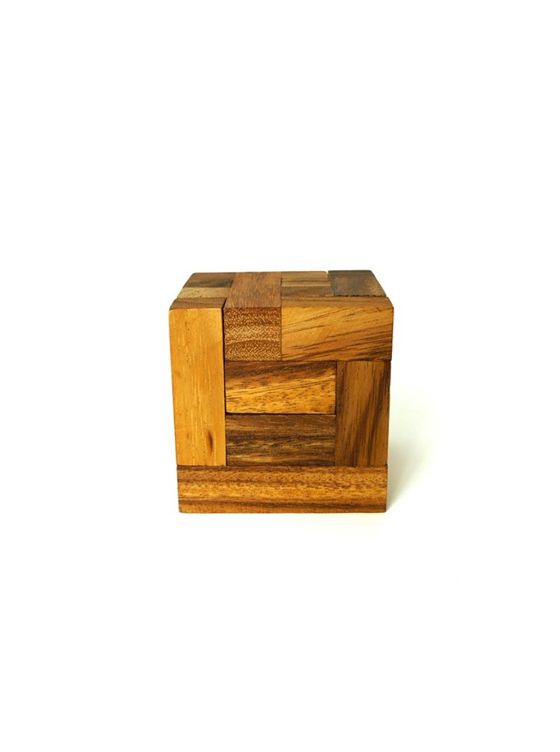 Casse-tête cube en bois