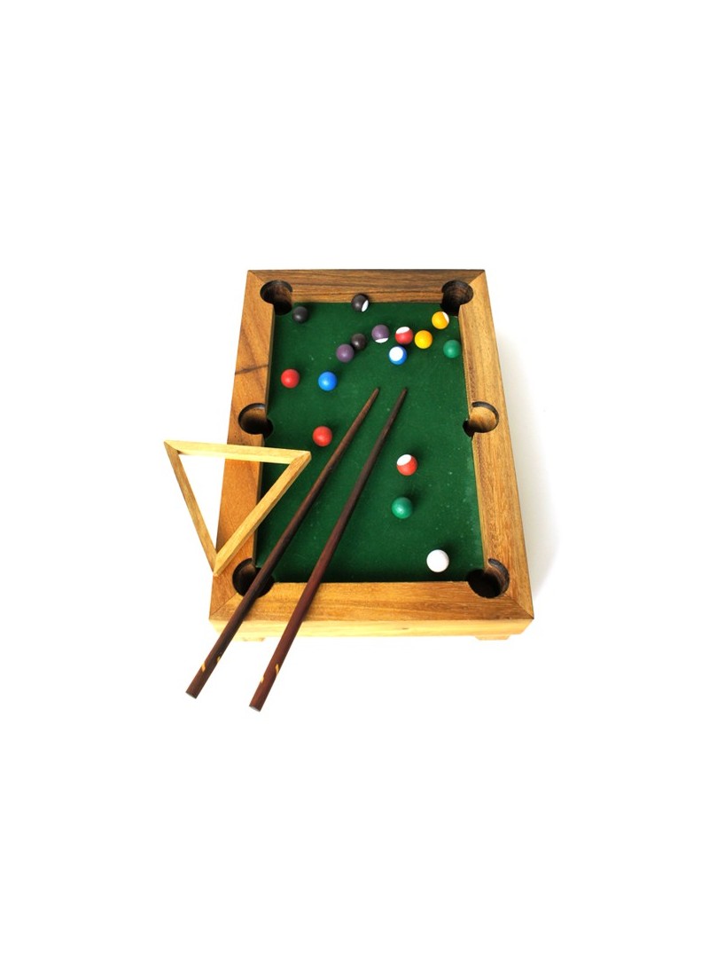 Lot de 16 mini boules de billard en résine respectueuses de l'environnement  pour enfants 2,5 cm : : Sports et Plein air