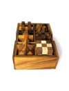 Coffret 6 jeux en Bois