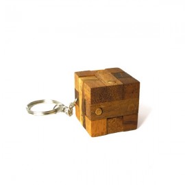 Porte-clés mini contrax - JBD Casse-têtes en bois