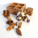 Coffret 4 jeux en Bois