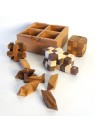 Coffret 4 jeux en Bois